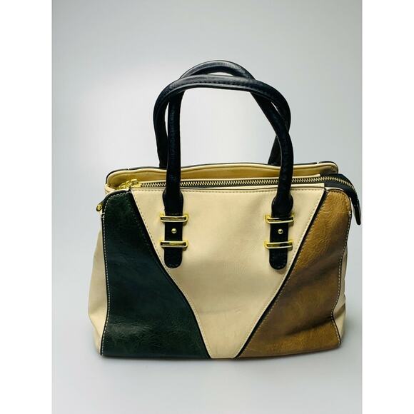 Steve Madden Green, Brown & Beige Purse - Picture 3 of 8